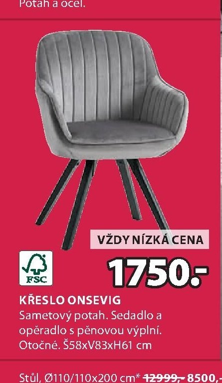 KŘESLO ONSEVIG