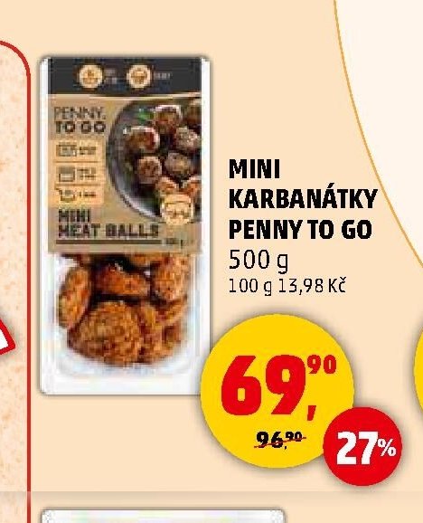 Mini karbanátky Penny to go