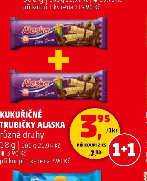 KUKUŘIČNÉ TRUBIČKY ALASKA