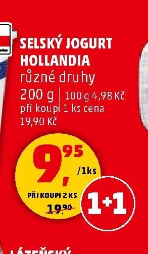 Selský jogurt Hollandia