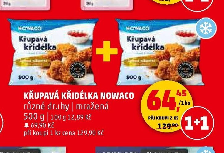 Křupavá křidélka Nowaco