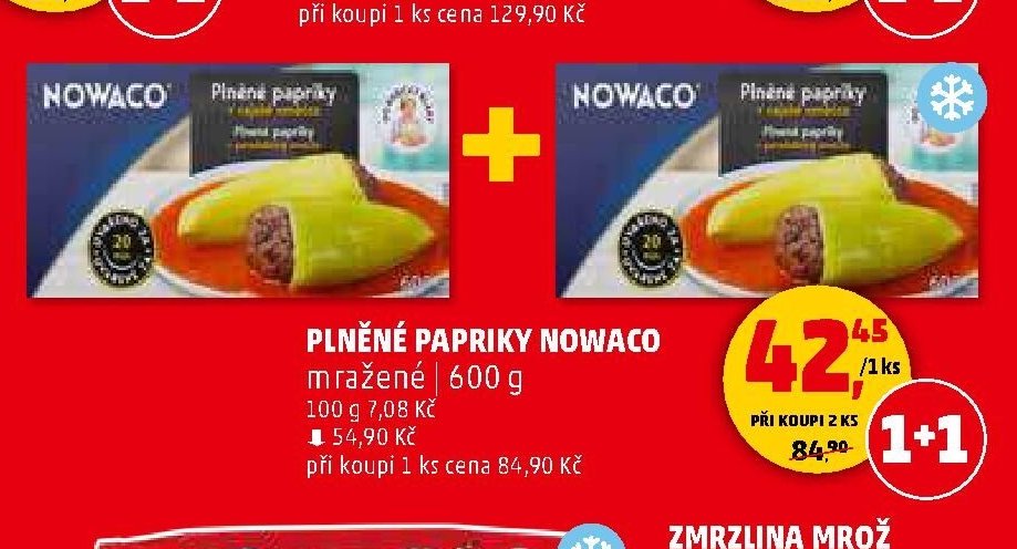 Plněné papriky Nowaco