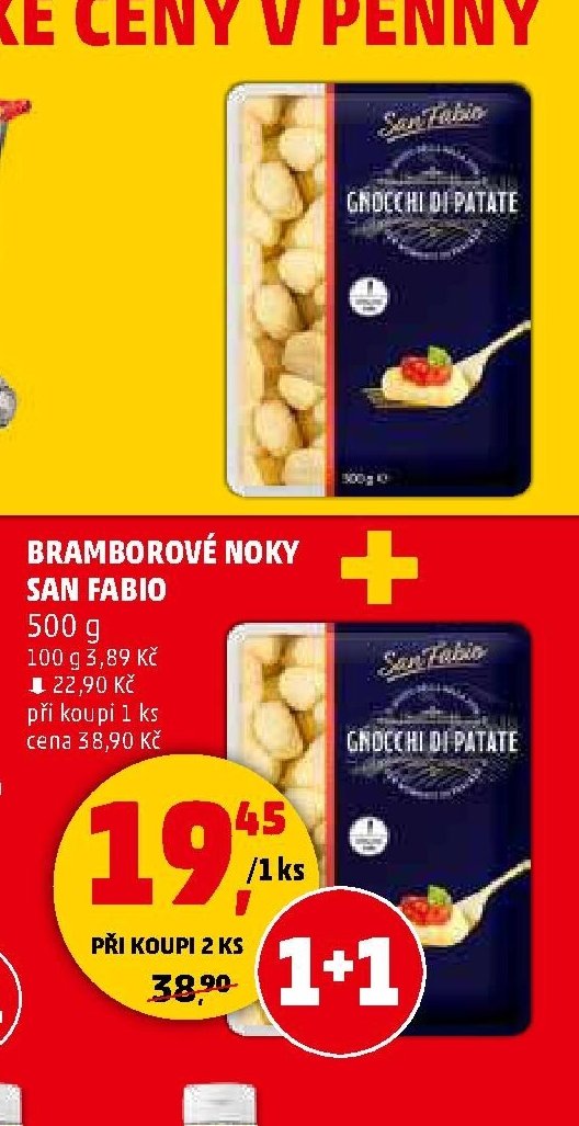 Bramborové noky San Fabio