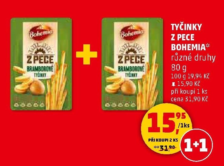 TYČINKY Z PECE BOHEMIA