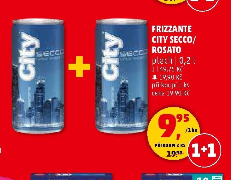 FRIZZANTE CITY SECCO / ROSATO
