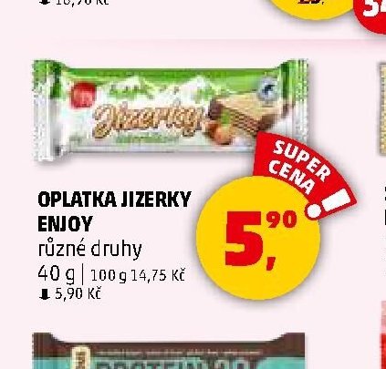 Oplatka Jizerky Enjoy