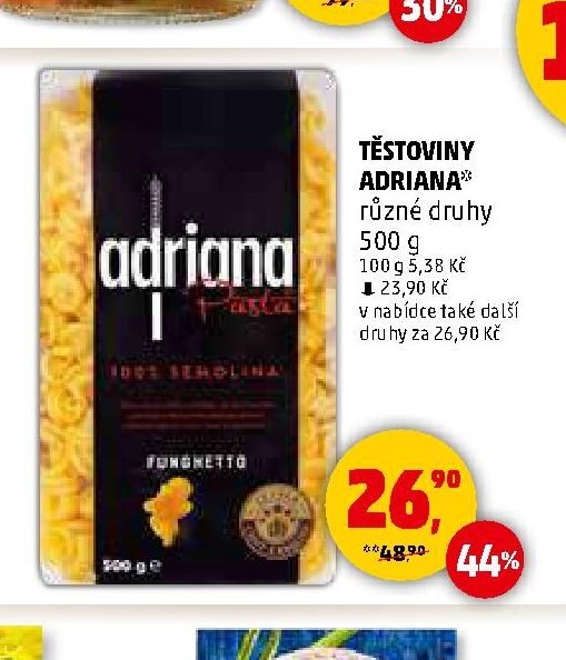 Těstoviny Adriana