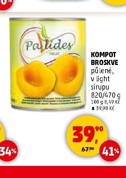 Kompot broskve