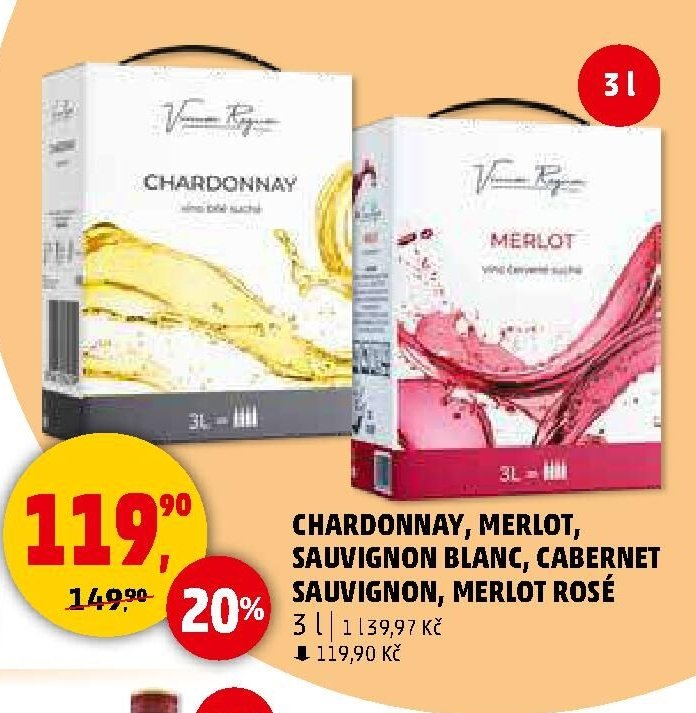 CHARDONNAY, MERLOT, SAUVIGNON BLANC, CABERNET SAUVIGNON, MERLOT ROSÉ
