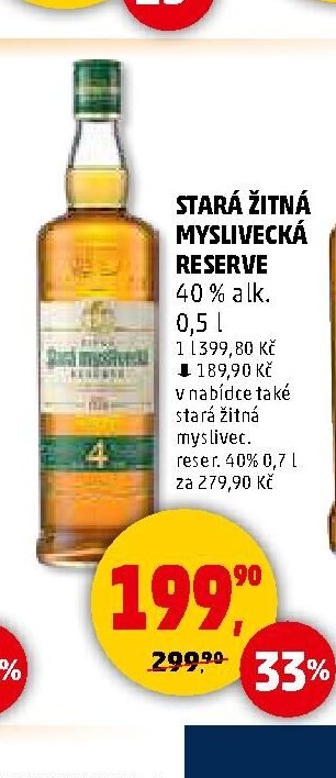 STARÁ ŽITNÁ MYSLIVECKÁ RESERVE