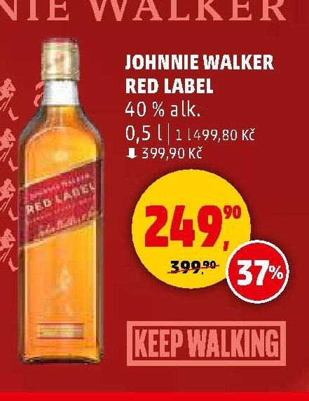 JOHNNIE WALKER RED LABEL