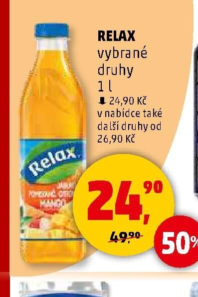 RELAX vybrané druhy 1 l