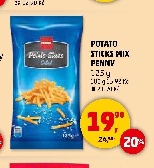 POTATO STICKS MIX PENNY 125 g