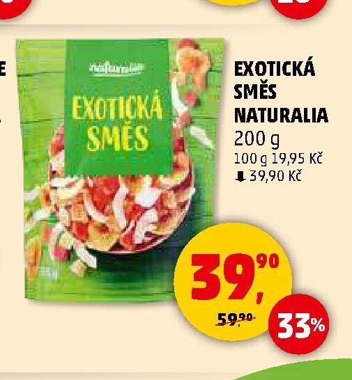 EXOTICKÁ SMĚS NATURALIA