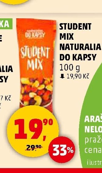 STUDENT MIX NATURALIA DO KAPSY