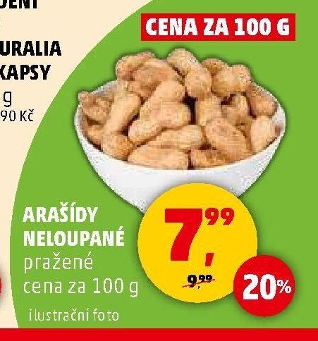 ARAŠÍDY NELOUPANÉ PRAŽENÉ