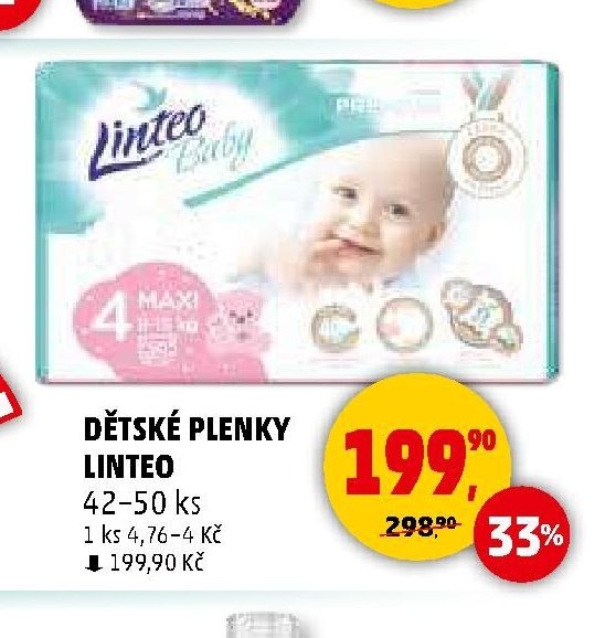 Dětské plenky Linteo