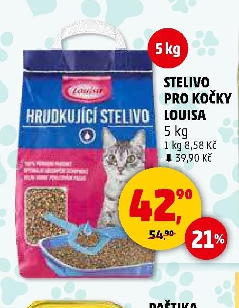 Stelivo pro kočky Louisa