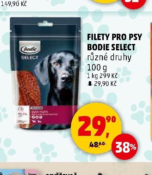 Filety pro psy Bodie Select
