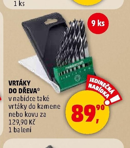 VRTÁKY DO DŘEVA