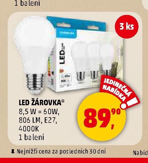 LED ŽÁROVKA