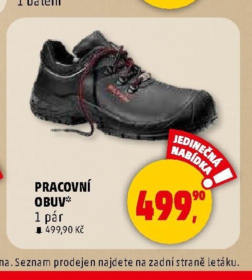 PRACOVNÍ OBUV