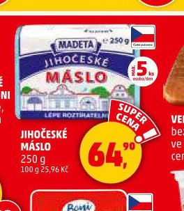 Jihočeské máslo