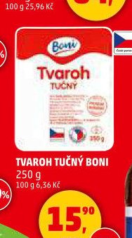 Tvaroh tučný Boni