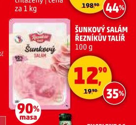Šunkový salám řezníkův talíř