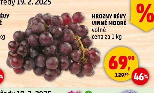 HROZNY RÉVY VINNÉ MODRÉ