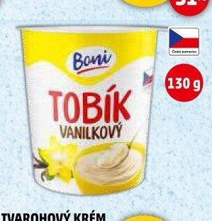Tvarohový krém Tobík Boni