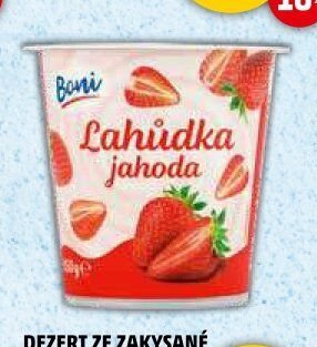 Dezert ze zakysané smetany Boni