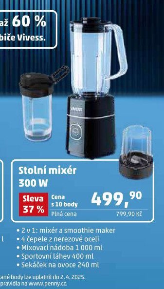 Stolní mixér 300 W