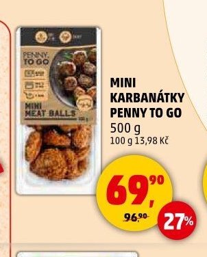 Mini karbanátky Penny To Go