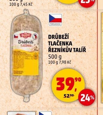 Drůbeží tlačenka Řezníkův talíř