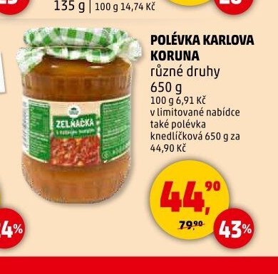 Polévka Karlova Koruna
