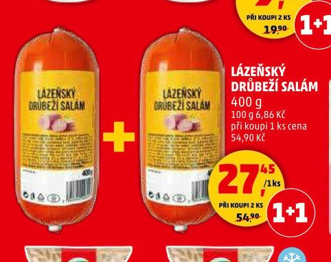 Lázeňský drůbeží salám