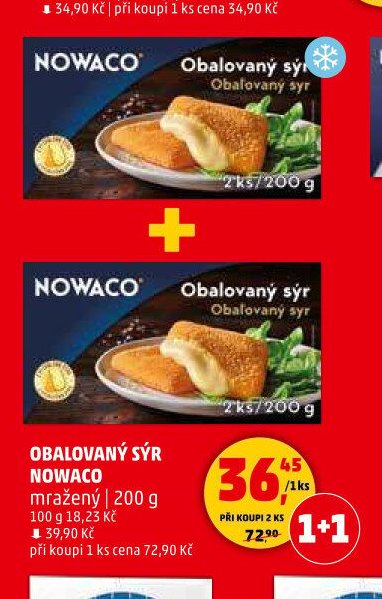 Obalovaný sýr Nowaco