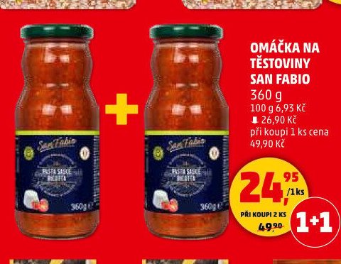 Omáčka na těstoviny San Fabio 360 g