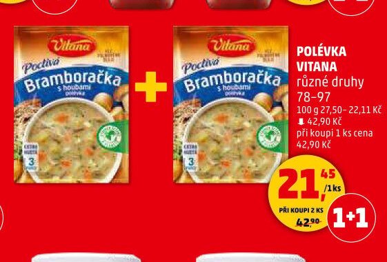 Polévka Vitana 78-97 g