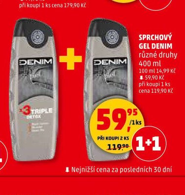 SPRCHOVÝ GEL DENIM