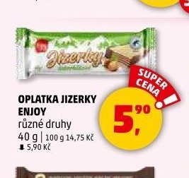 Oplatka Jizerky Enjoy