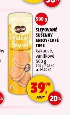 Slepované sušenky Enjoy/Café Time