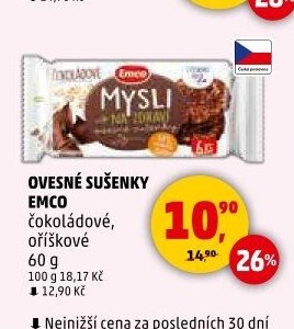 Ovesné sušenky Emco