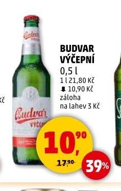 Budvar výčepní