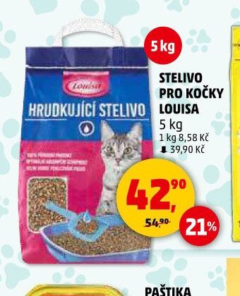 Stelivo pro kočky Louisa 5 kg
