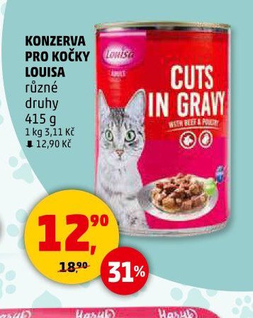 Konzerva pro kočky Louisa 415 g