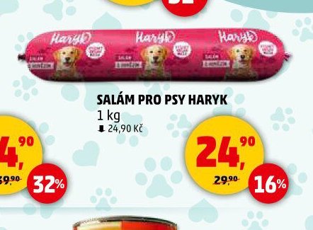 Salám pro psy Haryk 1 kg