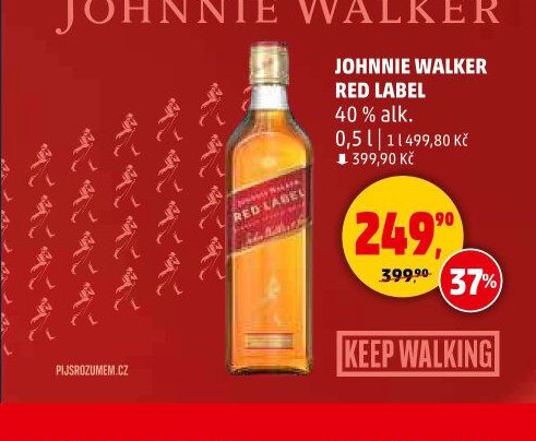 JOHNNIE WALKER RED LABEL