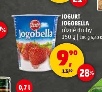 Jogurt Jogobella různé druhy 150 g